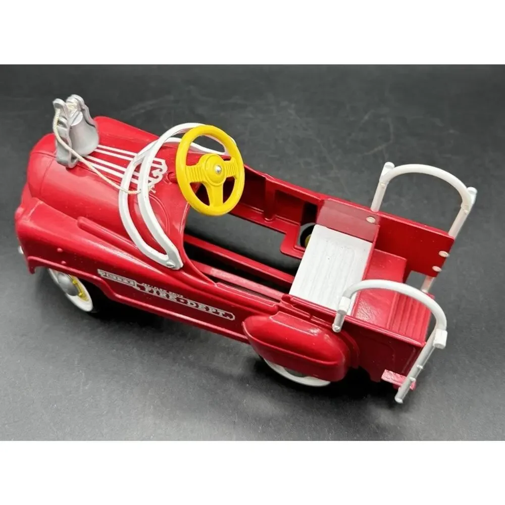 Hallmark Kiddie Car Classics Fire Dept Pedal Car 1991 Numbered No Box -S1